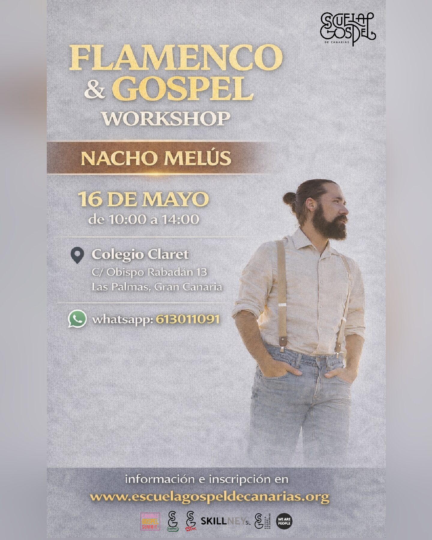 Flamenco & Gospel workshop -  NACHO MELÚS