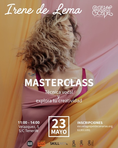MASTERCLASS DE TÉCNICA VOCAL